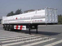 Baohuan HDS9402GGY high pressure gas long cylinders transport trailer