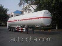 Baohuan HDS9403GDY cryogenic liquid tank semi-trailer