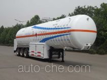 Baohuan HDS9407GDY cryogenic liquid tank semi-trailer