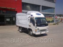 JAC HFC5030CCYK10T грузовик с решетчатым тент-каркасом