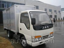 JAC HFC5030XXYK13 box van truck