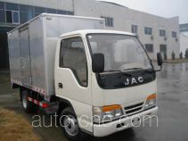 JAC HFC5040XXYK10T box van truck