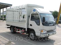 JAC HFC5043CCYK1T грузовик с решетчатым тент-каркасом