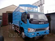 JAC HFC5043CCYK2T грузовик с решетчатым тент-каркасом