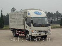 JAC HFC5071CCYP91K2C2 грузовик с решетчатым тент-каркасом