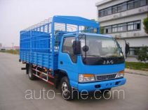 JAC HFC5055CCYKT грузовик с решетчатым тент-каркасом