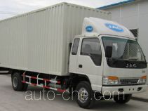 JAC HFC5082XXYK9R1 box van truck