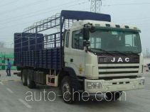 JAC HFC5255CCYK3R1T грузовик с решетчатым тент-каркасом