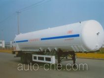 Huafu HFD9300GDY cryogenic liquid tank semi-trailer