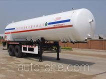 Huafu HFD9320GDY cryogenic liquid tank semi-trailer