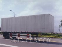 Huguang HG9152XXY box body van trailer