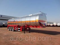 Zhengkang Hongtai HHT9404GRYA flammable liquid aluminum tank trailer