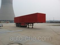 Jijun HJT9390XXY box body van trailer