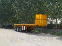 Zhongle HJY9400ZZXPC flatbed dump trailer