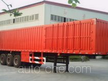 Zhongle HJY9404XXY box body van trailer