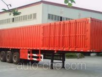 Zhongle HJY9404XXY box body van trailer
