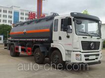 中汽力威牌HLW5251GFW5EQ型腐蝕性物品罐式運輸車