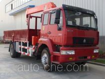 Huanli HLZ5160JSQ truck mounted loader crane