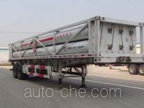 Huanli HLZ9350GGY high pressure gas long cylinders transport trailer