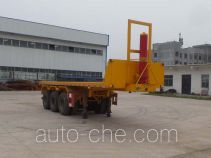 Yuqiantong HQJ9400ZZXP flatbed dump trailer