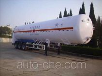 Hongtu HT9390GDY1 cryogenic liquid tank semi-trailer