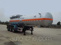 Hongtu HT9400GFW corrosive materials transport tank trailer