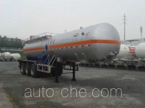 Hongtu HT9400GRY8 flammable liquid tank trailer