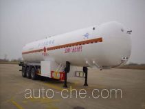 Hongtu HT9401GDY cryogenic liquid tank semi-trailer