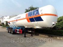 Hongtu HT9402GRY flammable liquid tank trailer