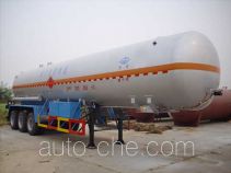 Hongtu HT9404GHY chemical liquid tank trailer