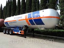 Hongtu HT9407GYQ2D1 liquefied gas tank trailer
