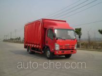 Bainiao HXC5090XCL side curtain van truck