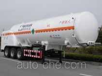 Yongxuan HYG9390GDY cryogenic liquid tank semi-trailer