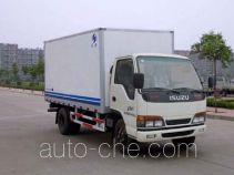 Hongyu (Henan) HYJ5041XXY5 box van truck