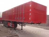 Kelier HZY9401XXY box body van trailer