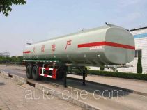 Hongzhou HZZ9290GHY chemical liquid tank trailer