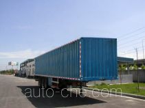 Hongzhou HZZ9390XXY box body van trailer