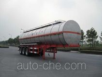 Hongzhou HZZ9406GHY chemical liquid tank trailer