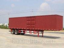 Yongxuan JAT9340XXY box body van trailer