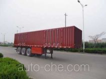Jichuan Luotuo JCT9380XXY box body van trailer