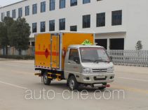 Jiangte JDF5030XRQBJ flammable gas transport van truck