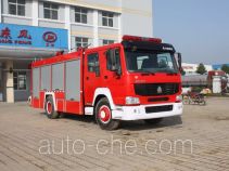 Jiangte JDF5190GXFAP70Z пожарный автомобиль тушения пеной класса А