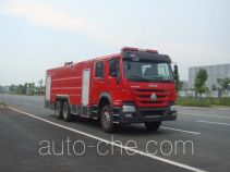 Jiangte JDF5314GXFPM160 foam fire engine