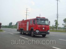 江特牌JDF5314GXFSG160型水罐消防車