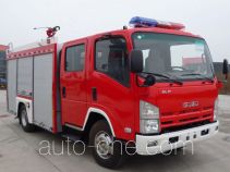 海盾牌JDX5100GXFSG35型水罐消防车