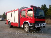 海盾牌JDX5130TXFJY98W型抢险救援消防车