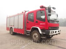 Haidun JDX5150GXFAP50/W пожарный автомобиль тушения пеной класса А
