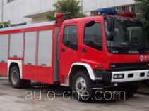Haidun JDX5150GXFPM50 foam fire engine