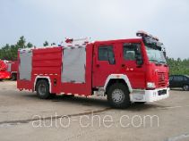 海盾牌JDX5190GXFPM80S型泡沫消防车