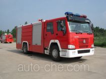 Haidun JDX5190GXFSG80S fire tank truck